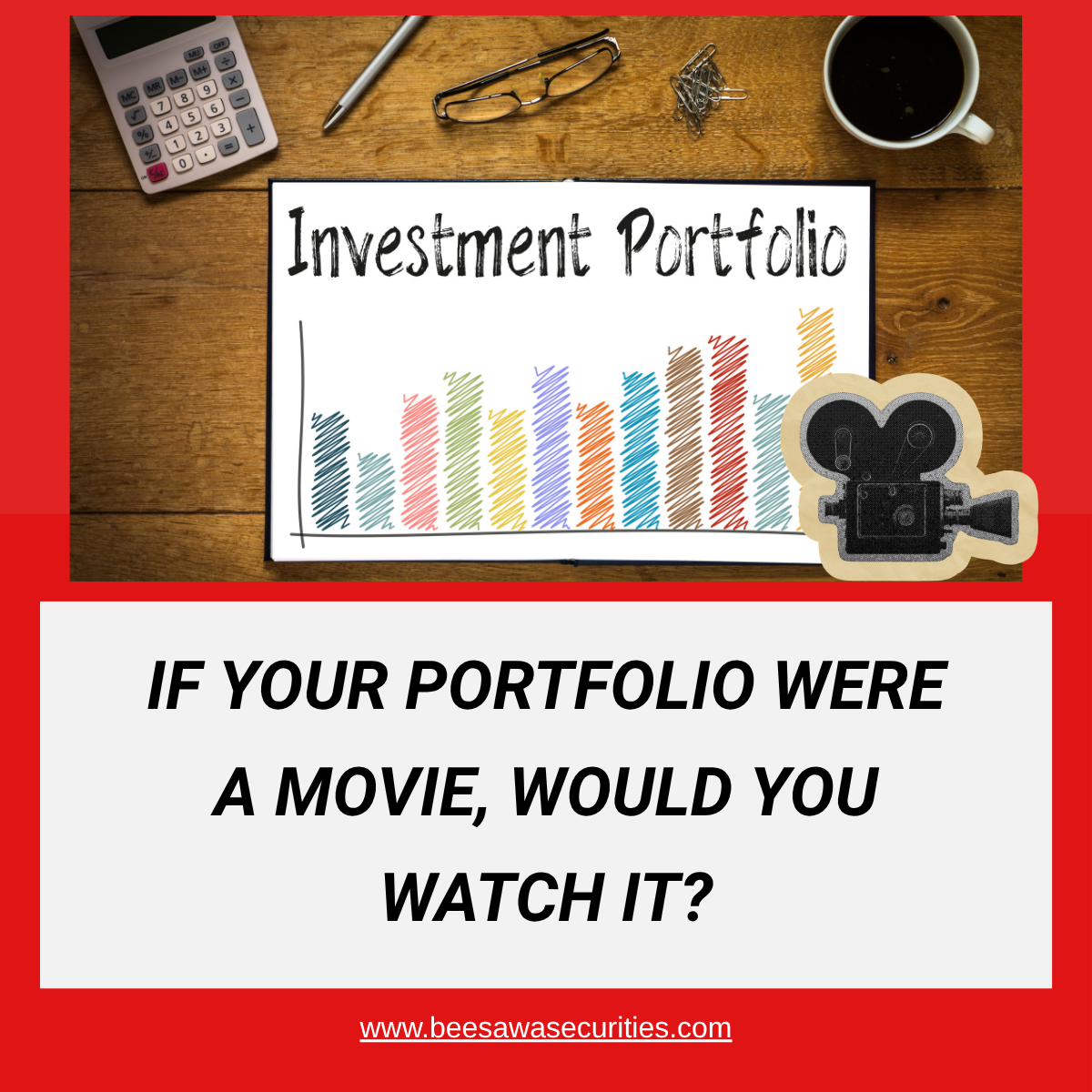 Investment portfolio and long-term wealth creation concept