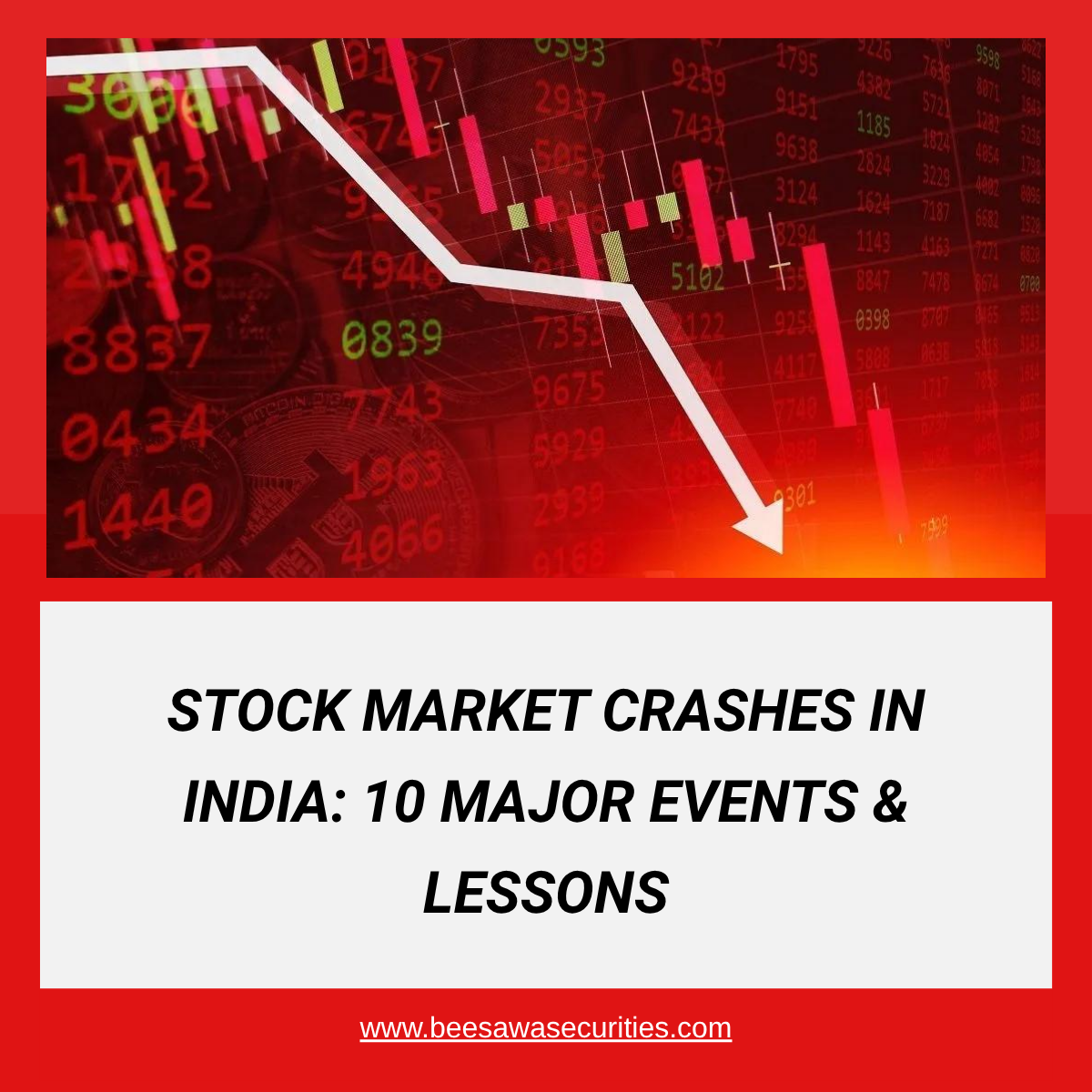 stock market crashes in India